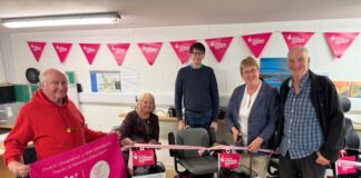 Shopmobility Carmarthen Celebrates New Chapter with National Lottery Funding and Official Launch image006