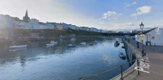 Tenby Harbour Gates tenby harbour g s 2
