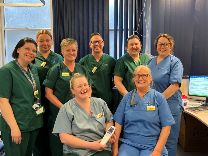 Handheld Vein Viewing Systems for Withybush Outpatients