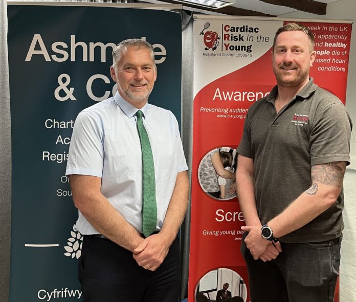 Ian Badham partner with Ashmole & Co and Daniel Mason representing CRY