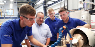 Senedd election candidates challenged to double apprenticeship funding Manifesto launch pic