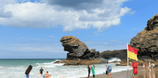 Thirteen Ceredigion beaches make a splash in Wales Coast Awards! Traeth Llangrannog Beach