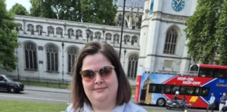 CETMA in London campaigning to Guarantee Our Essentials! orianna in london