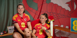 Golf, injuries and comebacks with Esther Morgan and Hannah Cain International Football, Wales Women training session at Sportanlangen Guttingersreuti Lauligstrasse