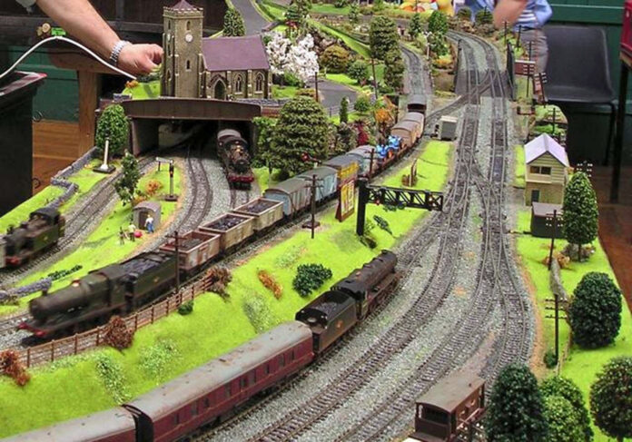 Corris Railway model exh 1