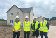 Politicians welcome new development in Pembrokeshire Saundersfoot Visit 2