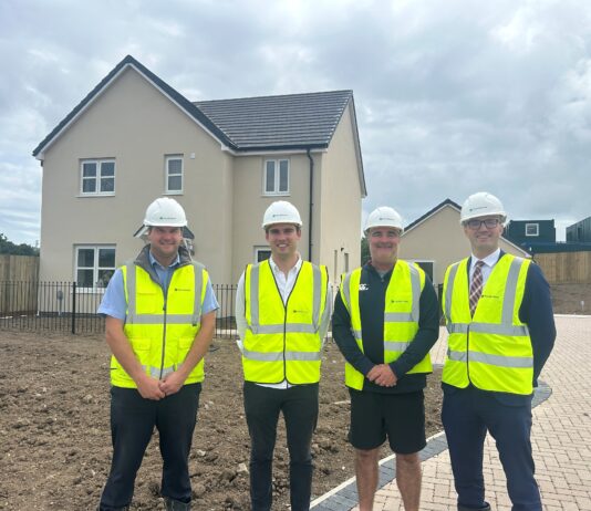 Politicians welcome new development in Pembrokeshire Saundersfoot Visit 2