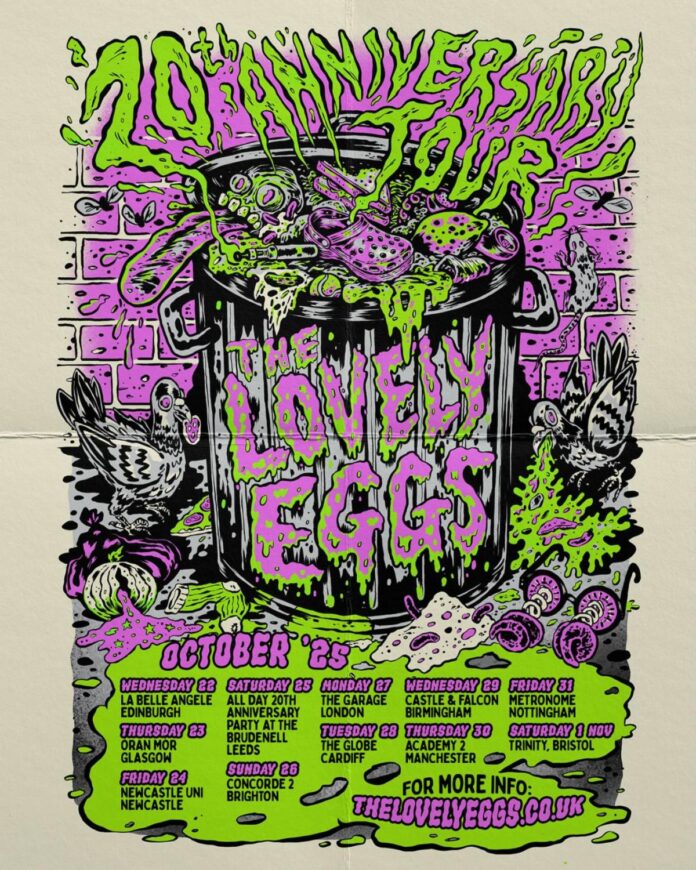 THE LOVELY EGGS 20TH ANNIVERSARY TOUR