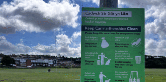 Carmarthenshire sports clubs urged to help tackle dog-related anti-social behaviour on sports pitches resize