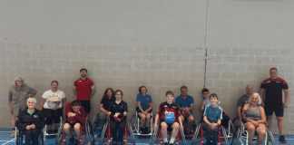 New inclusive wheelchair sports hub launches at St Clears Leisure Centre wheelchair basketball resize