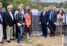 A40 Road Works Reinstatement a40 plaque 2