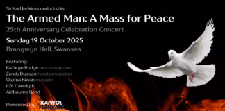 Sir Karl Jenkins Conducts The Armed Man: A Mass For Peace In Swansea Armed Man 1920x1090 v4