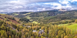 Partners CAT and Visit Wales share their vision for sustainable tourism Centre for Alternative Technology Aerial 12