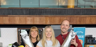 University’s Commitment To Trade Justice Helps Secure Fairtrade Award Members of the Swansea University team who helped secure the award from left Kim Hughes Chloris A