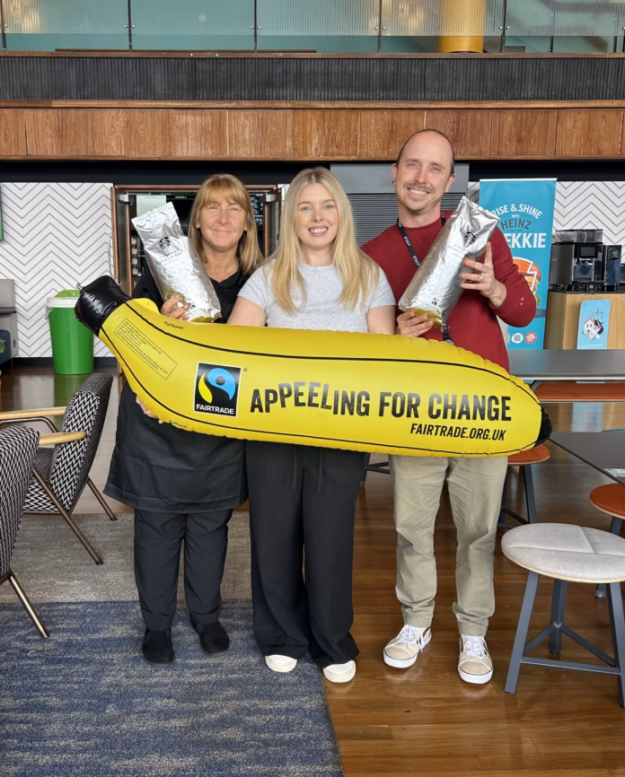 Members of the Swansea University team who helped secure the award from left Kim Hughes Chloris A Members of the Swansea University team who helped secure the award from left Kim Hughes Chloris A