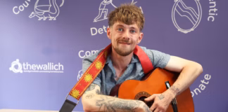 Meeting Michael Sheen has transformed Inspire! Award winner’s life Osian Lloyd Inspire 9 land