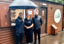 Community Cafe The Hatch At Waunfawr Park Opens With Support UKSPF Business Development Grant The Hatch Waunfawr Business Press Pic 1