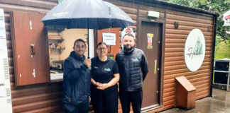 Community Cafe The Hatch At Waunfawr Park Opens With Support UKSPF Business Development Grant The Hatch Waunfawr Business Press Pic 1