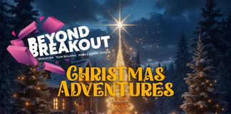 Festive mobile escape game launched for parties, team events and venues Beyond Breakout Christmas Adventure
