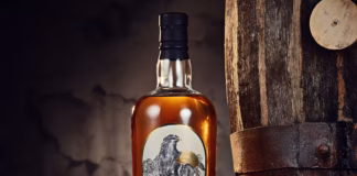 In the Welsh Wind unveils Brychan – the first blended Welsh malt whisky Bottle of Brychan blended Welsh malt whisky with glass & cask hi res