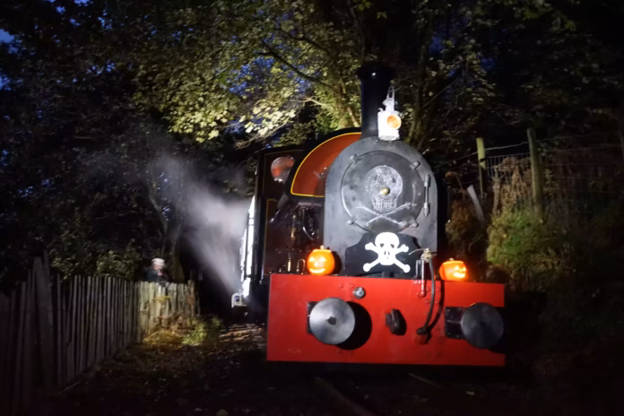 Corris Railway Halloween train