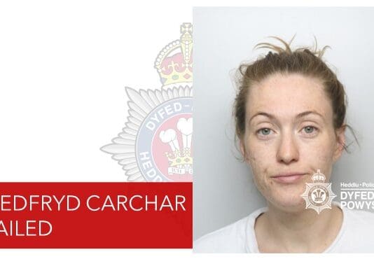 Woman jailed for part in knifepoint attempt robbery at Milford Haven shop jessie thompson jailed image