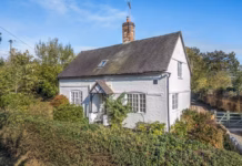 Border property features in Halls’ 21-lot November collective auction Bank Cottage front