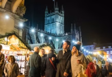 A Train Every Five Minutes: Bath Christmas Market Gets Rail Boost Bath Christmas market cropped