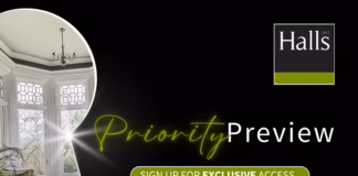Halls Estate Agents launches brand new service offering clients early access to exclusive property listings Priority Preview 4000X3000