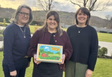 Unlocking Safety: Innovative ‘Escape Room In A Box’ Launched To Save Lives On Welsh Farms Meleri Jones – WFSP Angahrad Jones Cadeirydd CFFI Cymru and Elan Davies Jengyd
