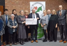 Brecknock is the Royal Welsh Agricultural Society 2026 feature county RWAS Caernarfon cheque