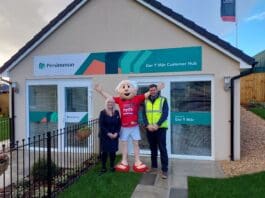 Developer dives in with donation for country’s biggest swim Saundersfoot New Years Day Swim sponsorship