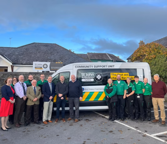 West Wales Freemasons Discover The Difference Their Donation Is Making In Dyfed West Wales Freemasons Carmarthen CSU 01 1