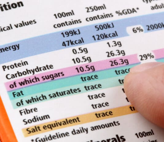 Food Hygiene Experts Share Their Advice On Food Recalls food label cropped(1)