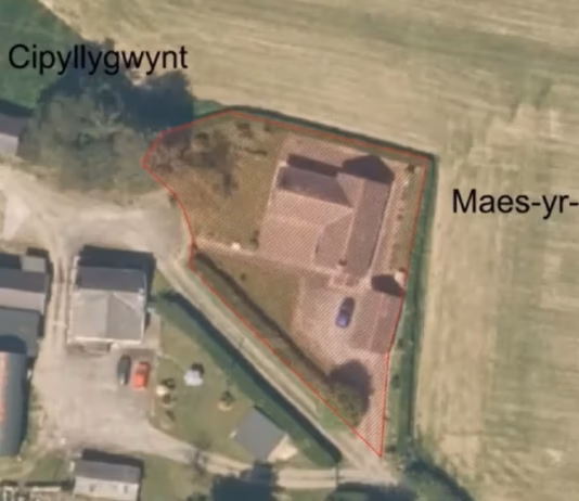 Agri-Only Bungalow maes yr awel pcc