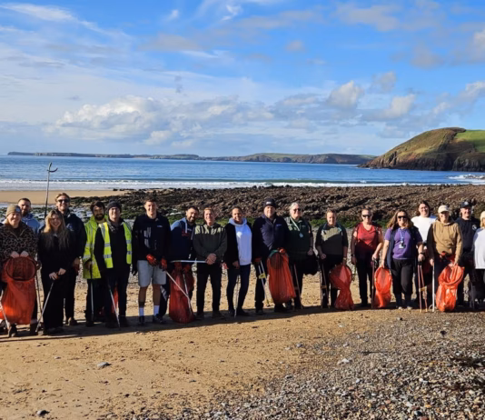Pembrokeshire Coast Charitable Trust Invites Local Businesses To Join Big Beach Clean pembrokeshire beach litter pick
