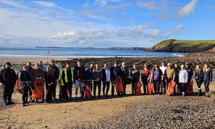 pembrokeshire beach litter pick pembrokeshire beach litter pick