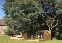 Dairy Farm Holiday Pods veynor farm pod cart house