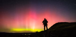 Stars align for Dafydd as astro tourism business celebrates busy first year dafydd and his aurora borealis 54003011943 o