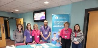 West Wales employers come together to help young people with additional learning needs explore their futures Careers Wales team at What Next Choose Your Future Carmarthen