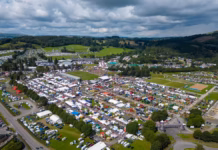 Future of SV Arena at the Royal Welsh Show is secured Royal Welsh Show drone pic