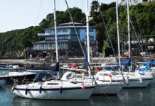 Freshwater shower scheme at Saundersfoot harbour approved sfoot harbour 1 g d photog