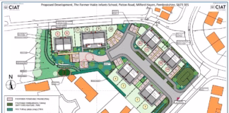 Approval For Housing Scheme At Former School mh hakin school housing site plan pcc and agent