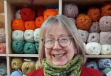 Wonderwool Wales’ 20th anniversary inspires new cowl and blanket designs Ammonite Yarn Jenny