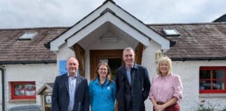 Plaid Cymru’s childcare offer outlined in visit to Carmarthenshire nursery Cefin, Gwenllian, Adam, Nerys