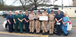 Ghostbusters rally across Europe to raise nearly £3,000 for cancer patients at Glangwili Hospital Ghostbusters
