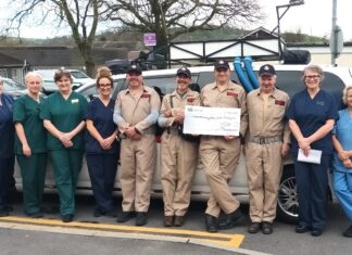Ghostbusters rally across Europe to raise nearly £3,000 for cancer patients at Glangwili Hospital Ghostbusters