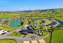 Best in Britain ranking for Mid Wales camping, glamping and caravan sites Meadow Springs pic