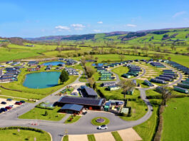 Best in Britain ranking for Mid Wales camping, glamping and caravan sites Meadow Springs pic