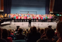 Inspiring evening of music at Aberystwyth Arts Centre Ceredigion Music Service Choir